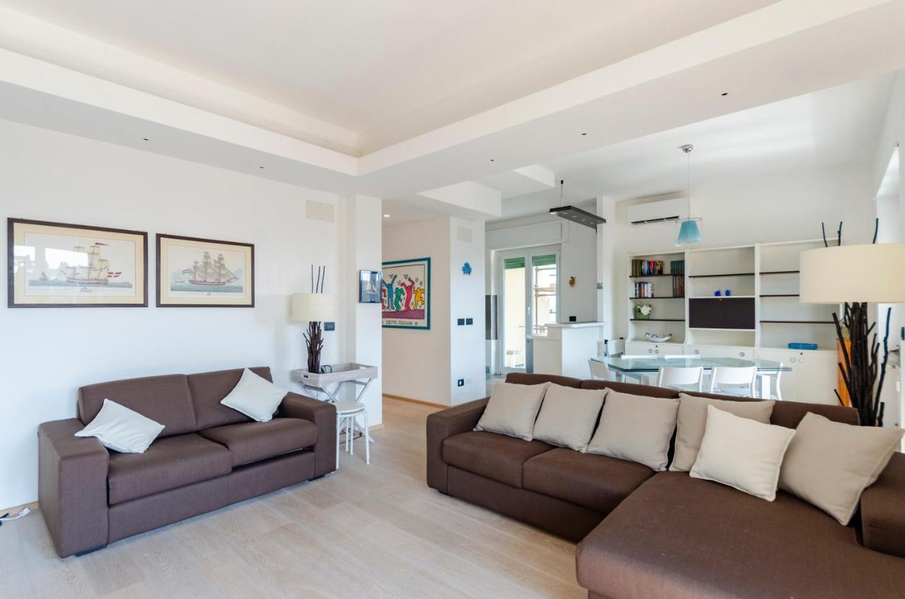 제노바 Joivy Great Flat With Sea View 아파트 외부 사진