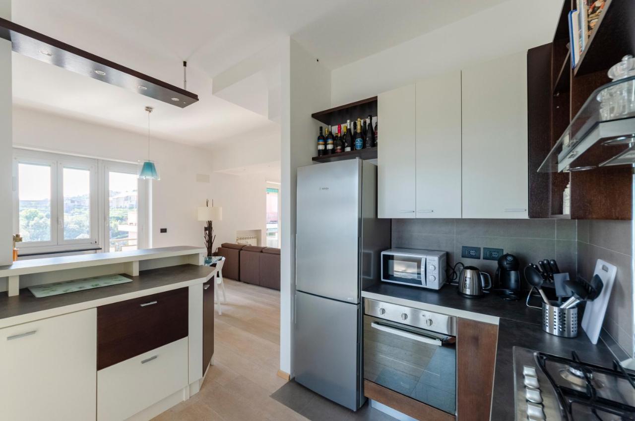 제노바 Joivy Great Flat With Sea View 아파트 외부 사진
