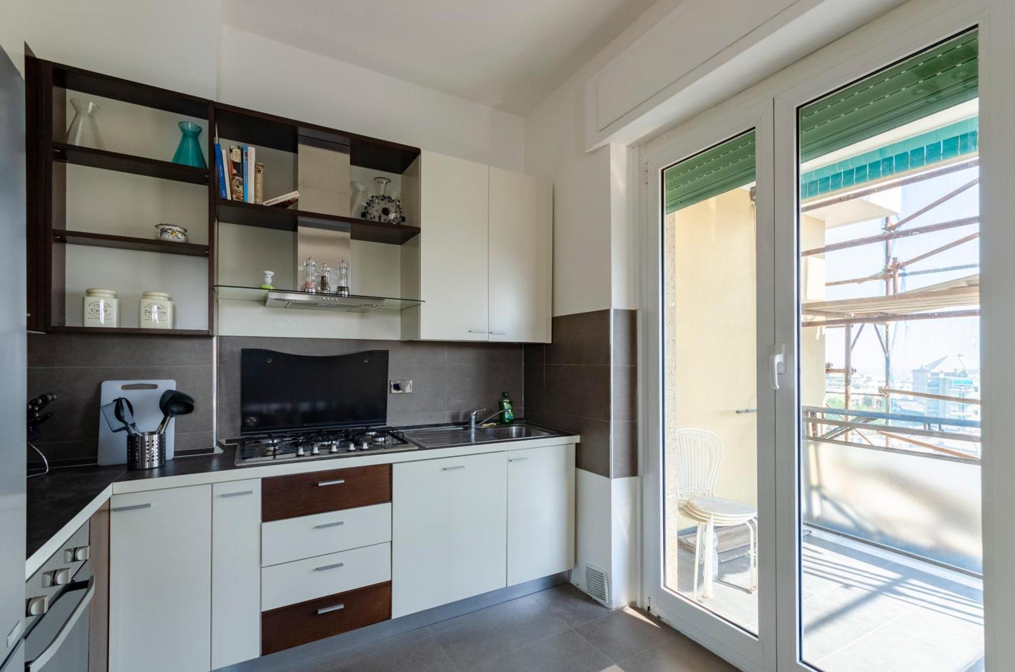 제노바 Joivy Great Flat With Sea View 아파트 외부 사진