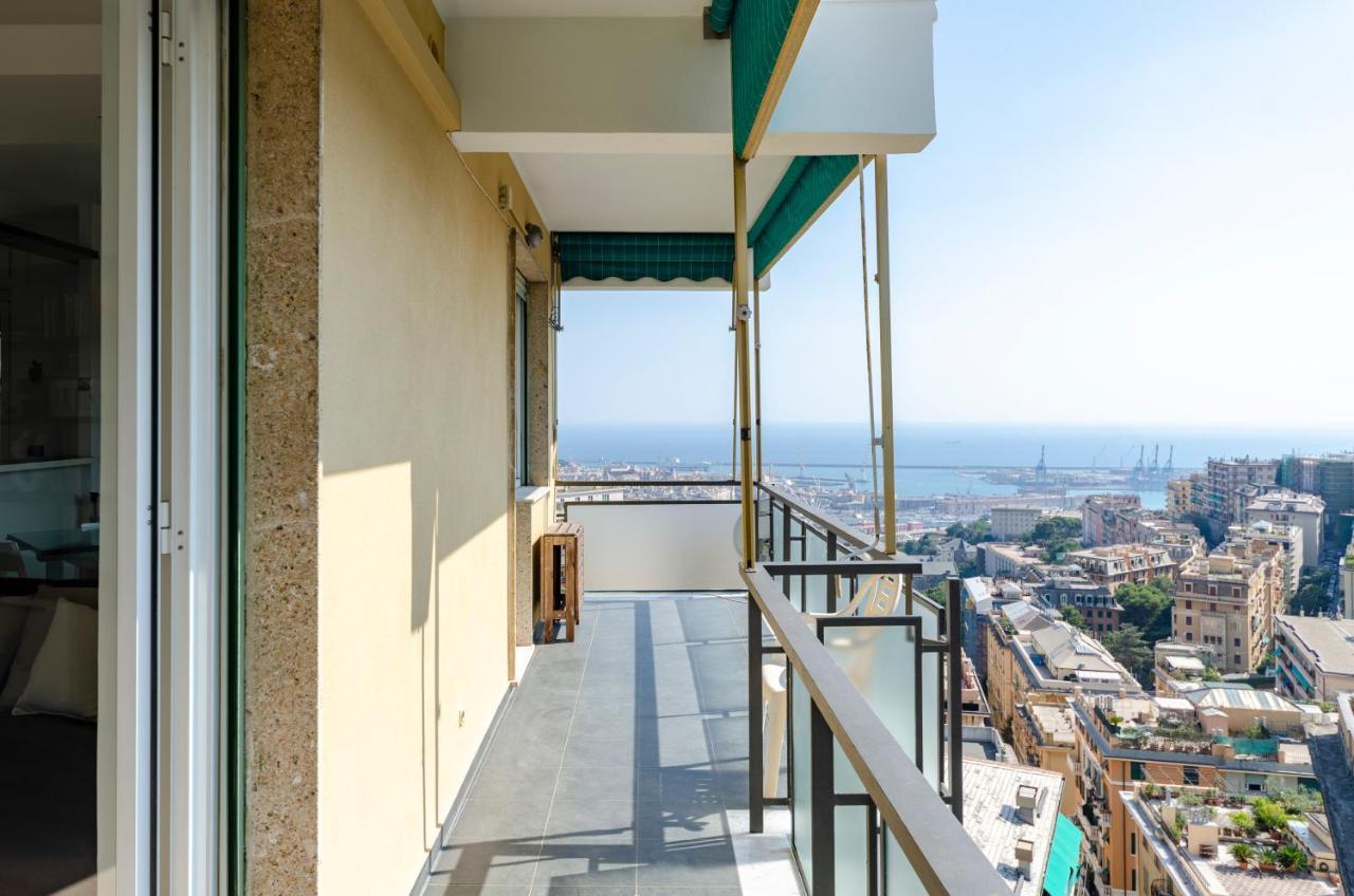 제노바 Joivy Great Flat With Sea View 아파트 외부 사진